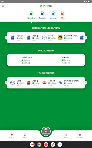 Pieno+: prezzi benzina diesel screenshot 8