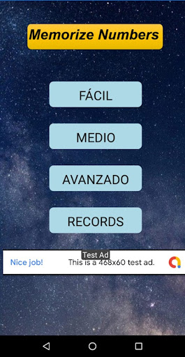 Memorize Numbers Screen 3