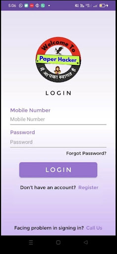Android application B.Com 4th Sem income Tax and screenshort
