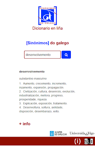 Sinónimos do galego