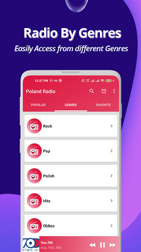 Poland Radio - Online FM Radio Screen 3