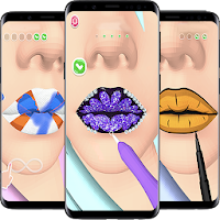 Lip Art  3D Lips Art Wallpapers 4K