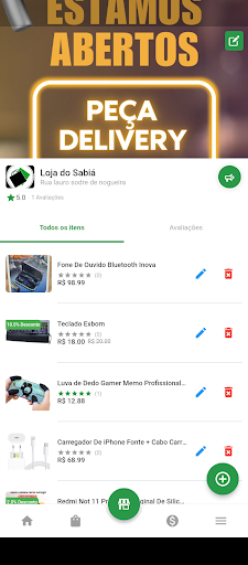 Android application Logostore: Para lojistas screenshort