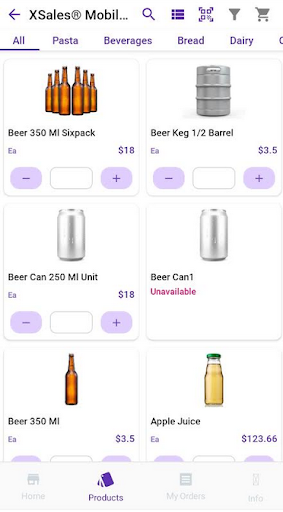 XSales® Consumer Screen 3
