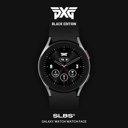 PXG Black Watch face