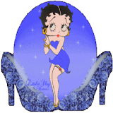 Betty Boop Blue LWP icon