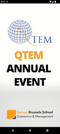 Android application QTEM Annual Event screenshort