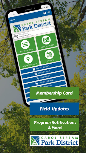 Android application Carol Stream Park District screenshort