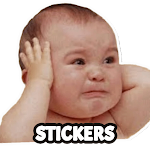 Funny baby faces stickers WAStickerApps Apk