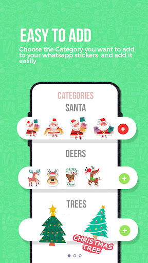 Christmas Stickers WASticker Screen 2