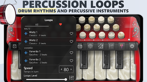 Accordion Piano Cassoto Game - Music & Audio - apps