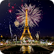 パリの花火 ビデオライブ壁紙