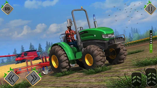 拖拉機遊戲 3D 農業遊戲