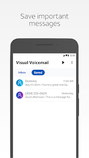 AT&T Visual Voicemail Capture d'écran
