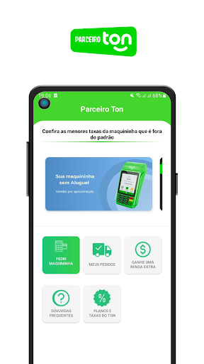Android application Maquininhas Ton screenshort