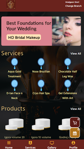 Kara Salon Screen 2