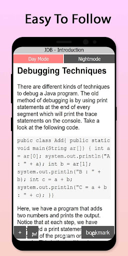 Easy JDB Tutorial Screen 3