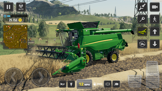 تحميل لعبة Farmer Simulator Tractor مهكرة للأندرويد باخر إصدار 1