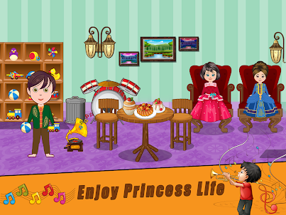 Princess Castle Life Doll Game