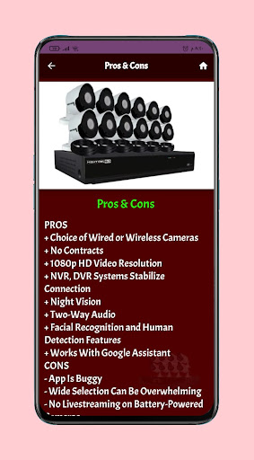 Night Owl Home Security Guide Screen 2