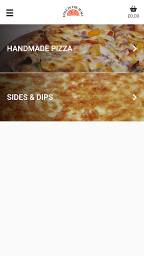 Android application Hole in the Wall Pizza Co. screenshort