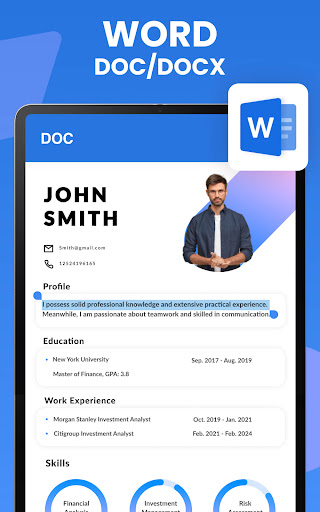 Screenshot of Document Reader - PDF Editor