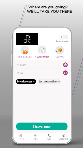 Android application Jilo Ride screenshort