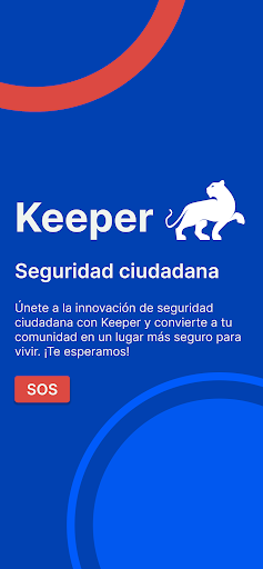 Android application Keeper - Seguridad Ciudadana screenshort