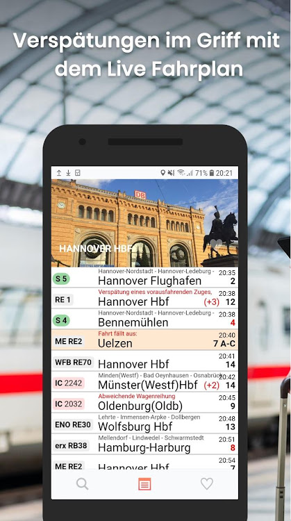 Live Fahrplan: Die Bahn-App fü - 1.1.2 - (Android)
