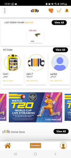 Android application CllllB App screenshort