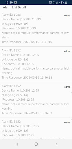 EDIMS Screen 3