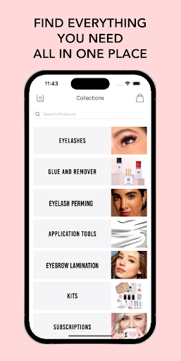 GladGirl Lashes, Brows & More Screen 3