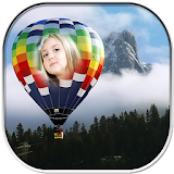 Air Balloon Photo Frame icon