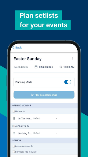 Breeze Worship App Screenshot