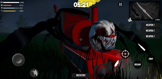 Horror Spider Train Escape