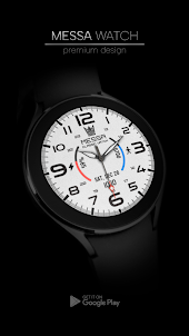 Watch Face Classic White Gold
