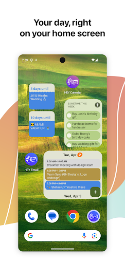 Screenshot of HEY Calendar