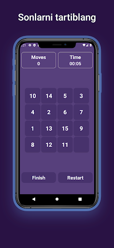 Puzzle Fifteen Screen 2