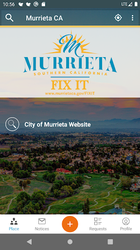 Screenshot of Murrieta Fix It