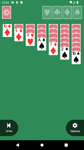 Android application Klondike Solitaire screenshort
