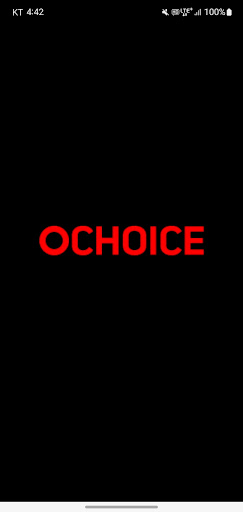 Android application 오초이스 - Mobile screenshort