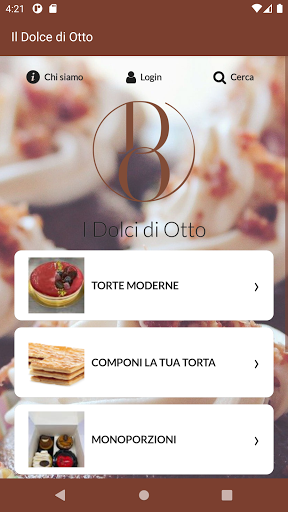 Android application Il Dolce di Otto screenshort