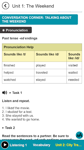 Developing Tactics for Listeni Screen 3