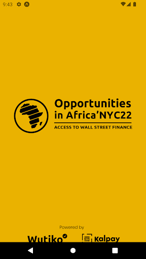 Android application Opportunities In Africa screenshort