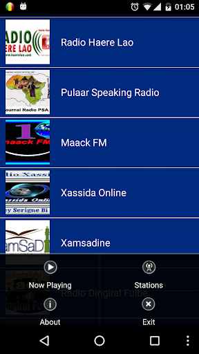 Radio Senegal Screen 2