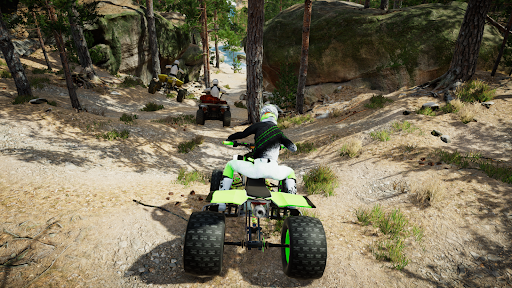 Android application Atv Car Racing Games Simulator screenshort