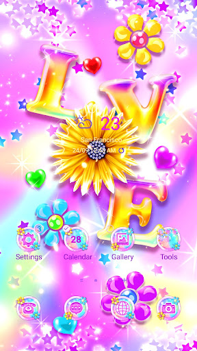 Android application Hologram Rainbow - Wallpaper screenshort