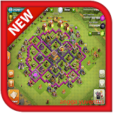 base clash of clans th8 icon