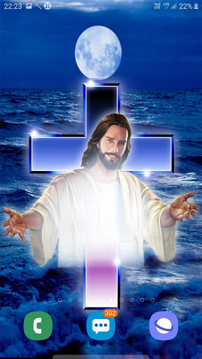Jesus Live Wallpaper Screen 3