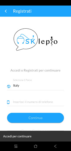 ASKlepio Screen 2